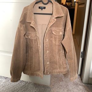Not Your Boyfriend’s Full Corduroy Jacket Tan